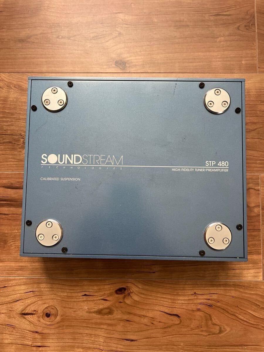 soundatream STP480 サウンドストリーム　カーオーディオ　通電確認OK 現状品　B170