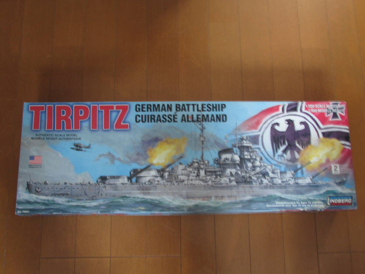 リンドバーグ　1/350 ドイツ海軍　戦艦　テルピッツ
