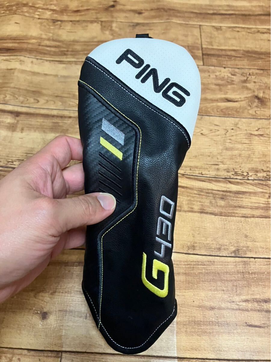 追跡送料込み！PING G430 MAX SFT LST FW用ヘッドカバー フェアウェイウッド用 ピン 番手ダイヤル式タグ　3
