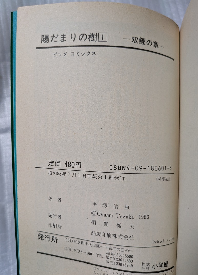 全初版】陽だまりの樹 全11(完) 手塚治虫 小学館 ビッグ 全初版】陽だまりの樹 全11(完) 手塚治虫 小学館 ビッグ