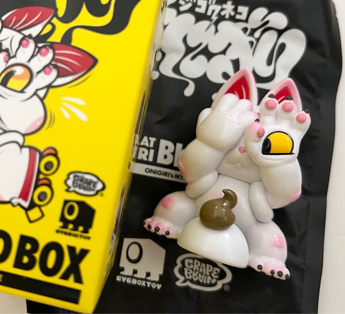 新品 GRAPE BRAIN ジゴクネコおにぎり BLIND BOX ブラインド 新品 GRAPE BRAIN ジゴクネコおにぎり BLIND BOX ブラインド