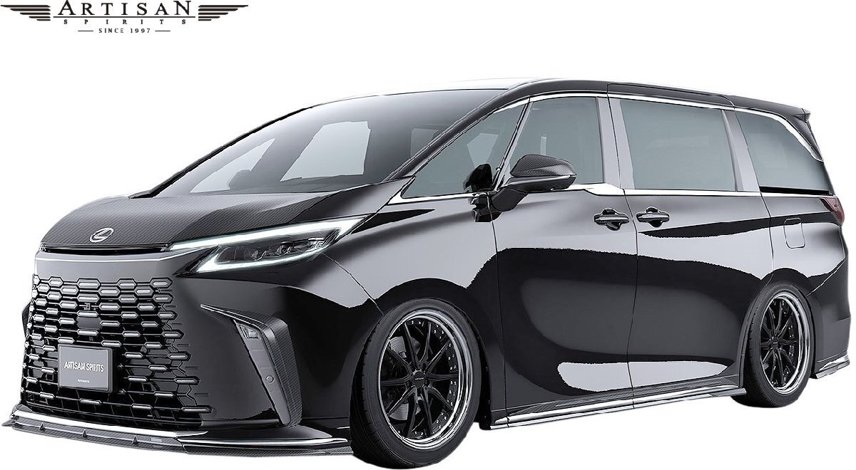 【M's】レクサス LM500h EXECUTIVE VERSION L (2023.12-) ARTISAN SPIRITS リアルーフスポイラー 1P カーボン エアロ パーツ 部品 ウイング