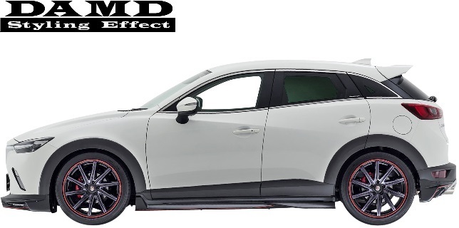 【M's】マツダ MAZDA CX-3 (2015.2-) DAMD リアディフューザーキット／／FRP制 ダムド エアロ DK5FW DK5AW ディフューザー
