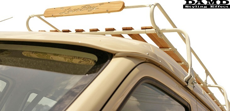 【M’s】HONDA ホビオ アクティ LA/ABA-HM1・2 (2001.9-2005.12) DAMD LOCO BOY TYPE2 ルーフバイザー TYPE2 ／ ダムド エアロ アクティ―_画像1