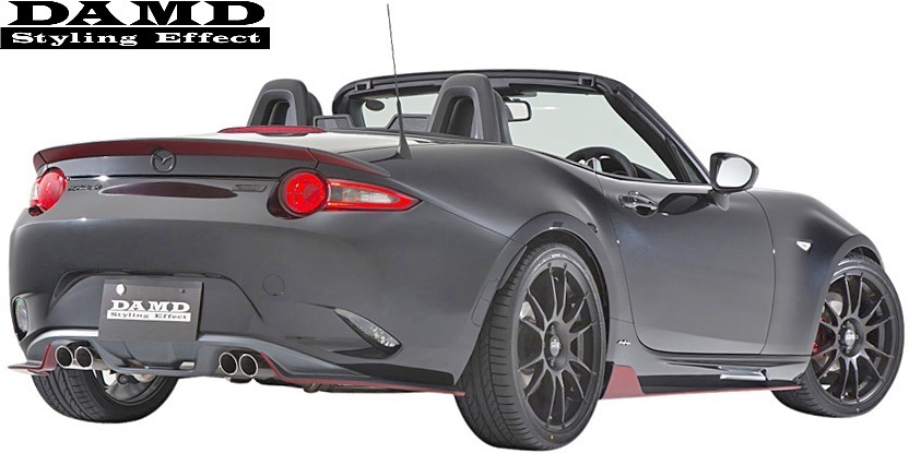 【M's】MAZDA ROADSTER ND5RC (2015.5-) DAMD DARK KNIGHT フロントスポイラー／／FRP ダムド マツダ ロードスター ダークナイト エアロ