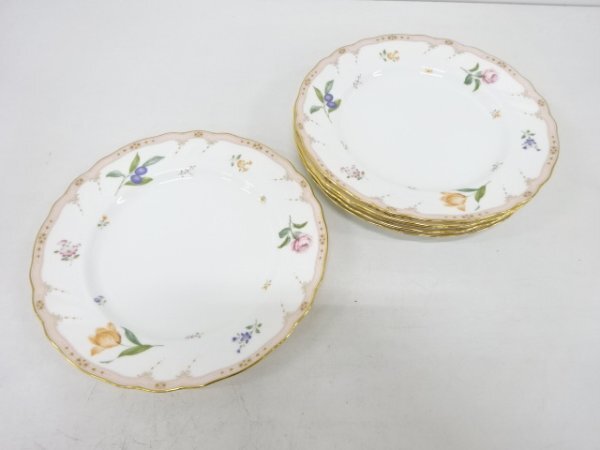 ys7193157; 宗sou Noritake　メゾンフルール　プレート6枚セット（27センチ）
