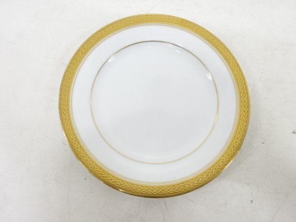 ys7193073;.sou Noritake Gold ridge plate 6 pieces set (18 centimeter )[ road ]