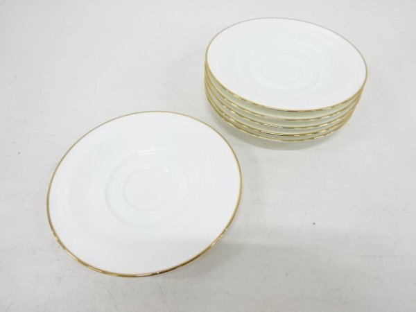 ys7194175; 宗sou Noritake　ゴールドソーサー6枚セット