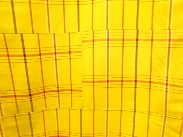 ys7227166;.sou.. ткань .. эпонж из Ёнэдзава кимоно [ античный ][ надеты ]