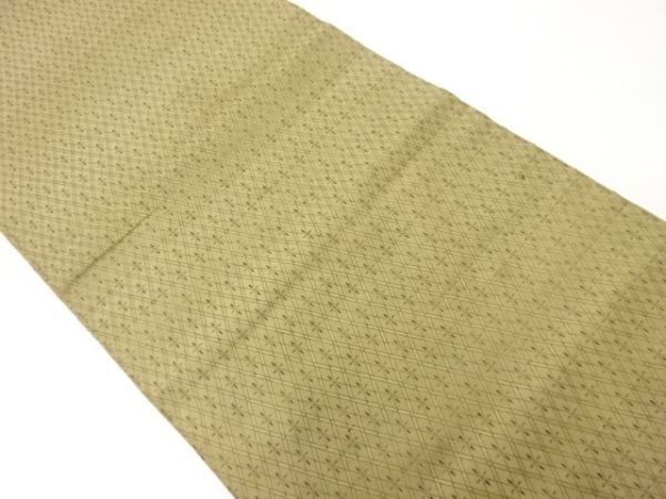 ys7231848; 宗sou 襷に花模様織出し丸帯（材料）【アンティーク】【着】