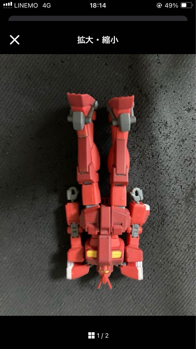 hg ガンダムアメイジングレッドウォーリア