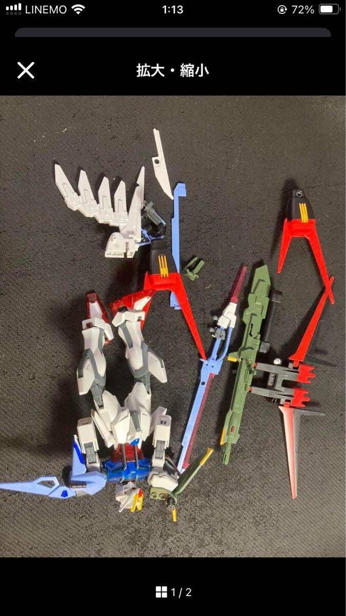 EG ストライクガンダム　エール　パーフェクトストライク　ソード　ランチャー
