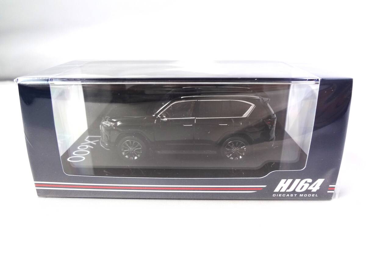 ホビージャパン　1/64　Lexus LX600 F Sport　Black　レクサス　ブラック