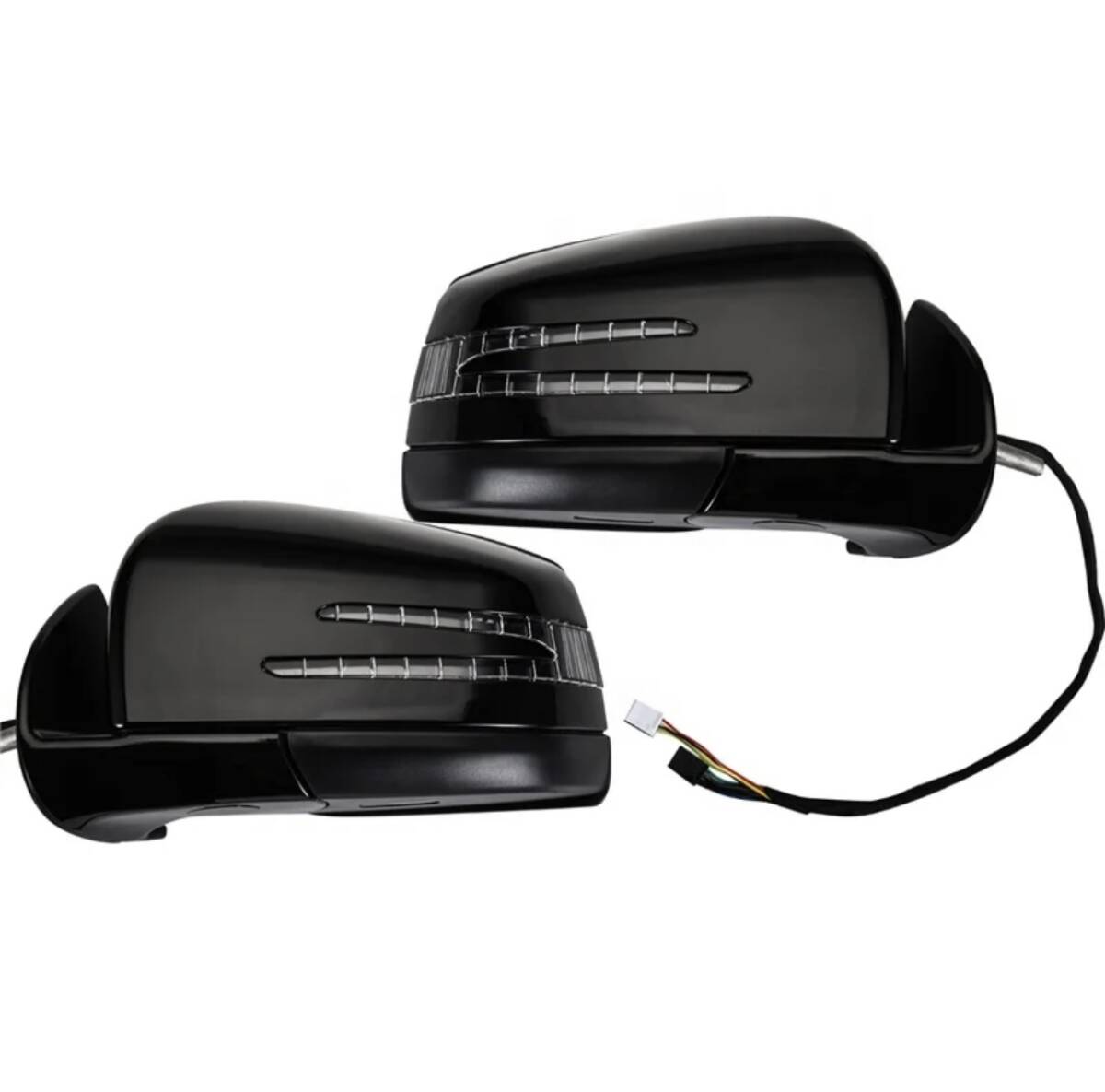 Mercedes Benz ML350 W164 Left & Right Door Mirrors non-OEM ◆ メルセデスベンツ ML W164 左右ドアミラー 社外