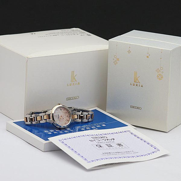 Yahoo!オークション - 1円~ 極上美品 SEIKO セイコー ルキア Yahoo!オークション - 1円~ 極上美品 SEIKO セイコー ルキア