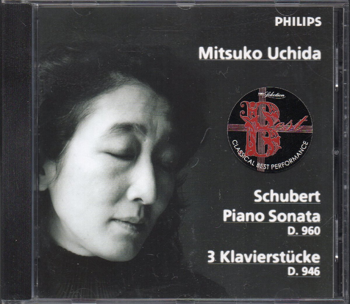 シューベルト：ピアノ・ソナタ第21番，3つの小品　内田光子(p) （PHILIPS＊456572）
