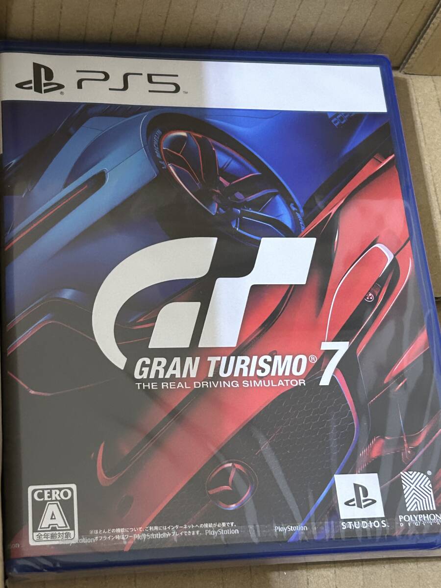 新品未開封◆グランツーリスモ7 GT7 GRAN TURISMO7 パッケージ版 プレイステーション5 ps5ソフト◆領収書発行可能 送料無料◆