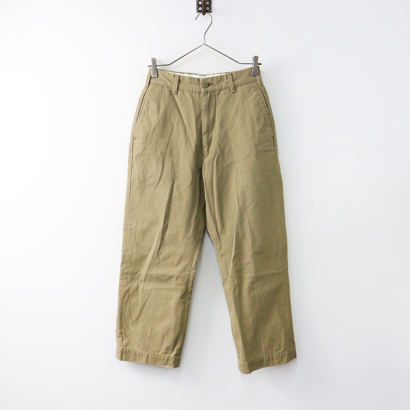シンゾーン THE SHINZONE HIGH WAIST CHINO ハイウェスト チノパンツ 34/ベージュ ボトムス ロング 【2400014170924】