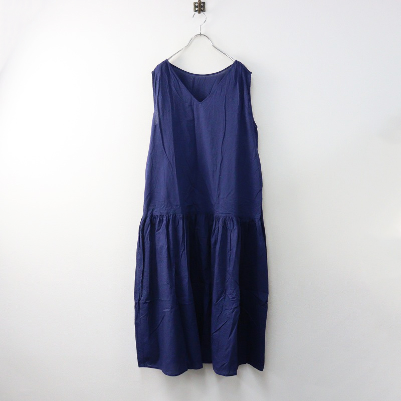 フリークスストア FREAK'S STORE インド 2way 裾ティアード ワンピース M/ネイビー トップス ギャザー【2400014167207】