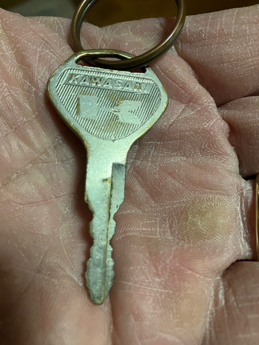  キーシリンダー スイッチ　Z400FX 純正　カワサキ　キーセット　当時物　国内　E1からE4まで_画像8