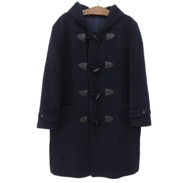 コムデギャルソンオム COMME des GARCONS HOMME ウール ダッフルコート メンズ ネイビー sizeM 80’s Vintage [Y03321]