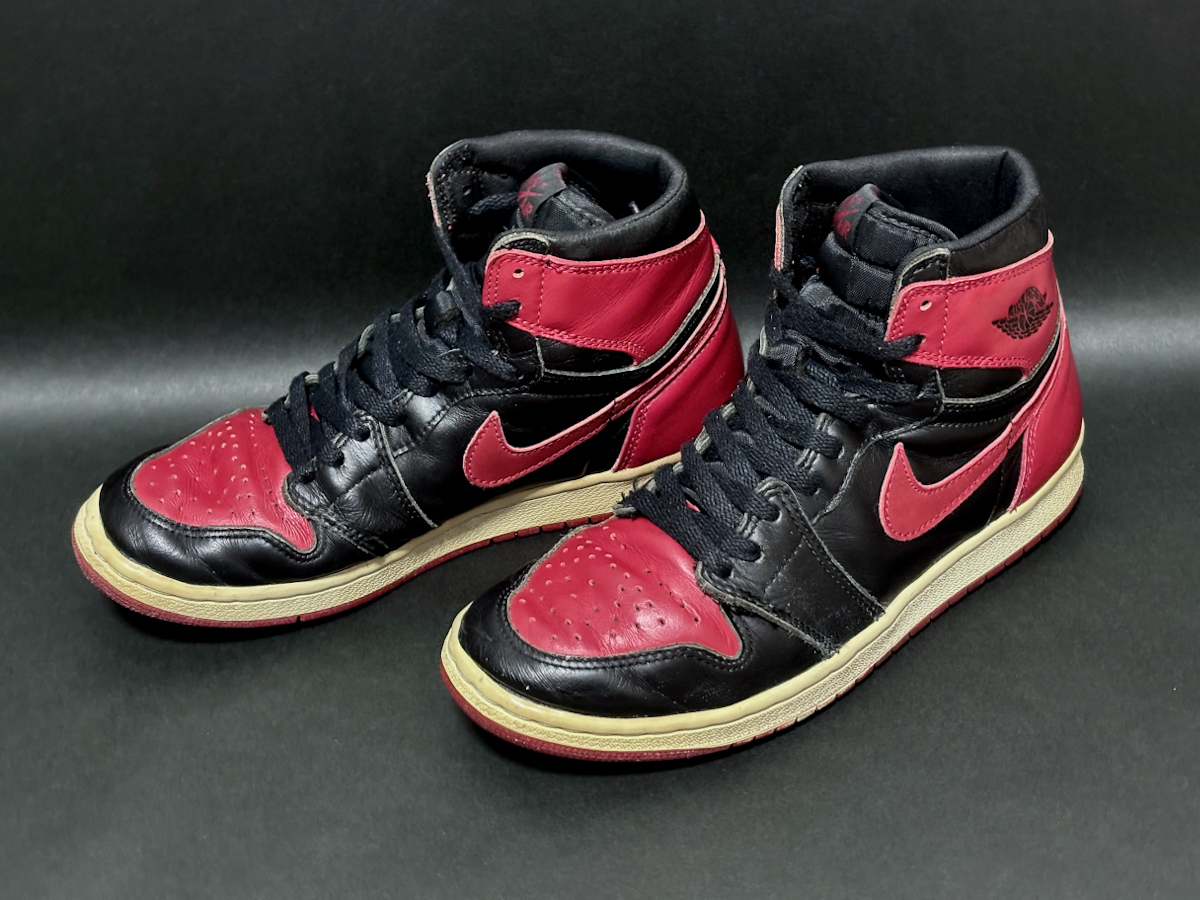 NIKE AIR JORDAN 1 BRED 1994 US8 ナイキ エアジョーダン1 NIKE AIR JORDAN 1 BRED 1994 US8 ナイキ エアジョーダン1