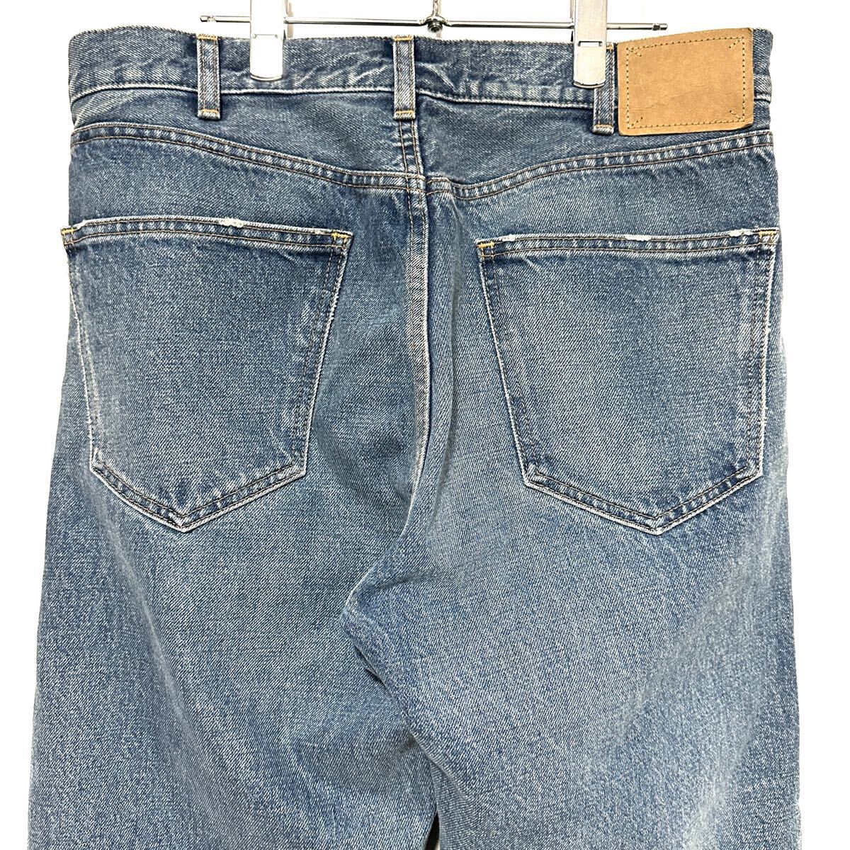 極美品 希少 CELINE セリーヌ デニムパンツ ダメージ加工 ワイド 極美品 希少 CELINE セリーヌ デニムパンツ ダメージ加工 ワイド