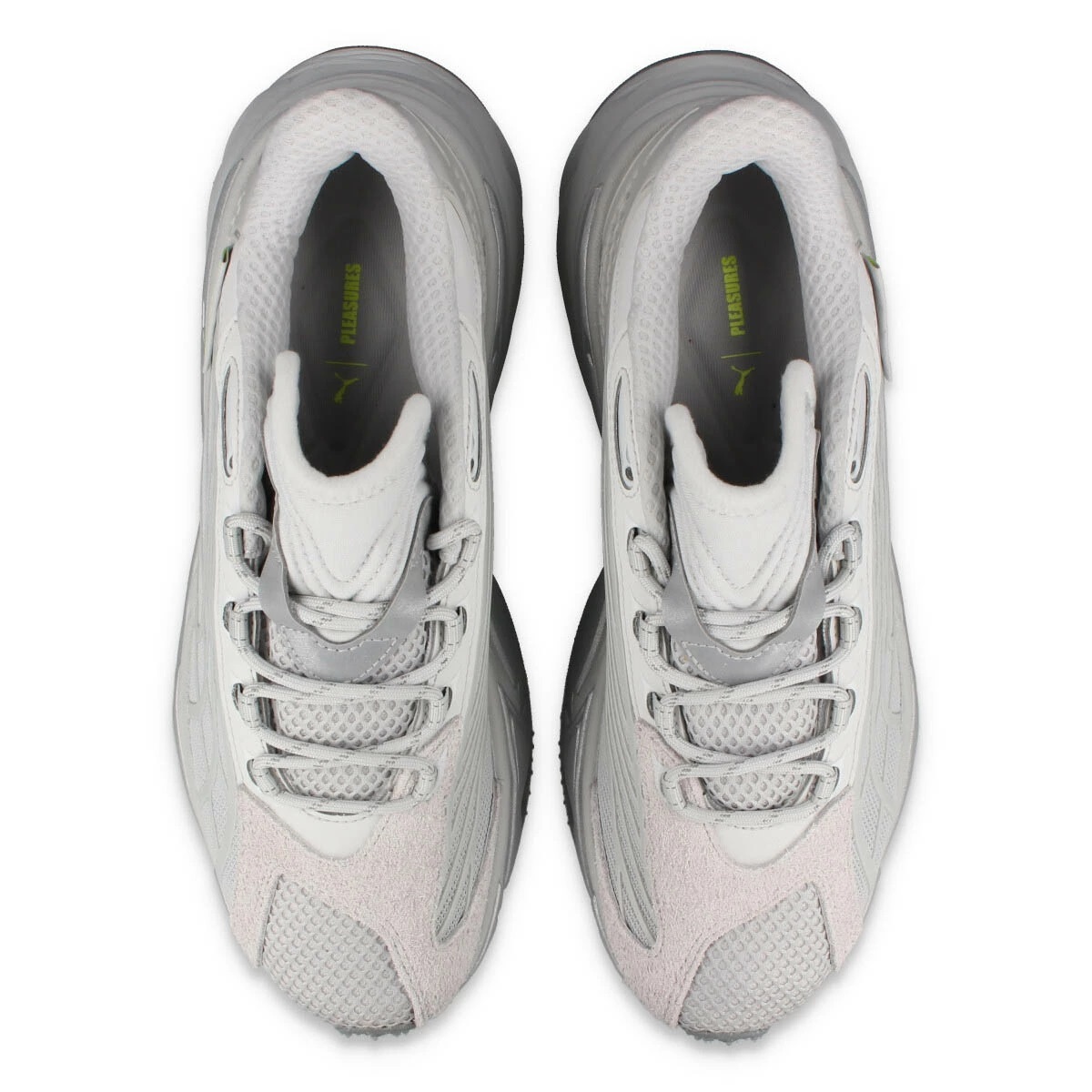 p отдых z Puma 24cmspi Rex включая налог обычная цена 24200 иен серый PLEASURES × Puma Spirex сотрудничество спортивные туфли натуральный кожа 
