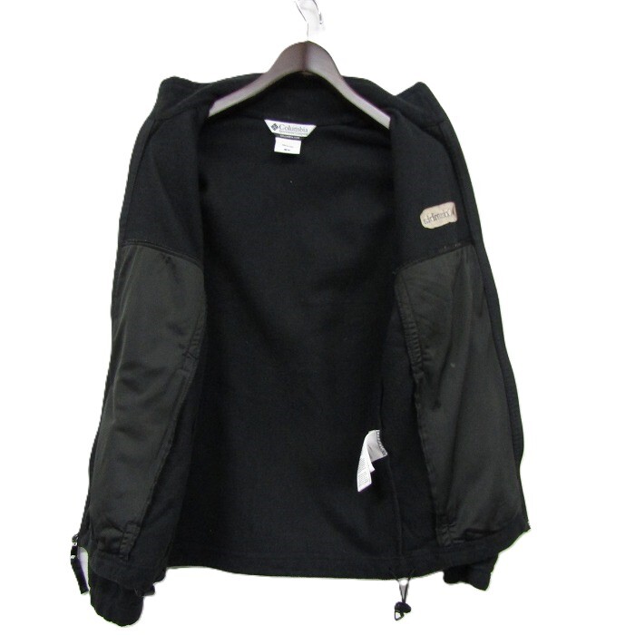 サイズ S Columbia フリース ジャケット ブラック ワンポイント コロンビア 古着 ビンテージ 4D0504_画像6