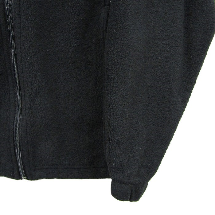 サイズ S Columbia フリース ジャケット ブラック ワンポイント コロンビア 古着 ビンテージ 4D0504_画像7