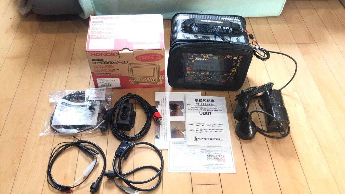 FUSO 魚探 振動子 TD-007C 600W 変換ケーブル付 50/200KHz FUSO 魚探 振動子 TD-007C 600W 変換ケーブル付 50/200KHz