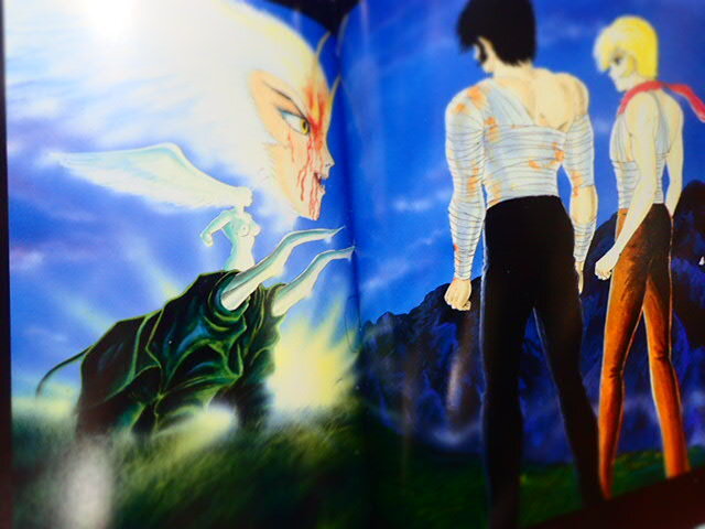 * редкий * Devilman исходная картина сборник иллюстраций * Nagai Gou & динамик Pro *[ Devilman. мир ](.. фирма * комиксы )AMON иллюстрации. все цвет 