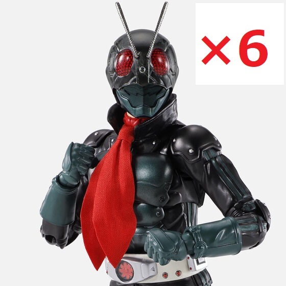 伝票跡なし 段ボール発送 S.H.Figuarts (真骨彫製法) 仮面ライダー1号 / 本郷猛 (仮面ライダー THE NEXT) 6体セット