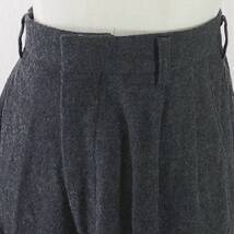 ZY0003 CORAGGIO コラッジオ メンズ ボトムス スラックス ゴルフ パンツ ロング丈 グレー 灰 レッド 赤 無地 毛素材 秋冬 スポーツ 運動_画像5