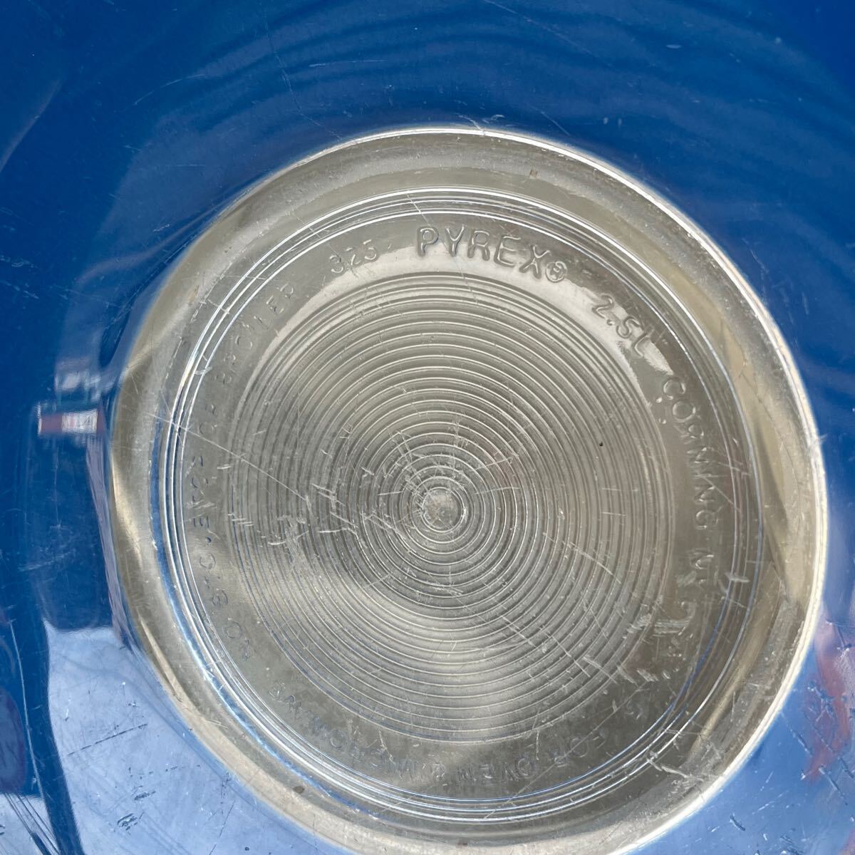 [USA vintage]PYREX Mixing Bowl Pyrex смешивание миска миска синий America Vintage 