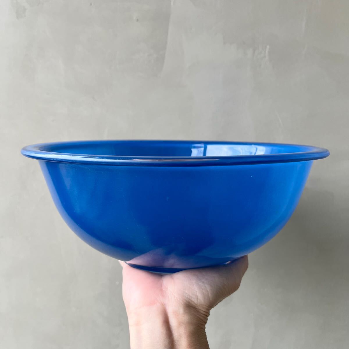 [USA vintage]PYREX Mixing Bowl Pyrex смешивание миска миска синий America Vintage 