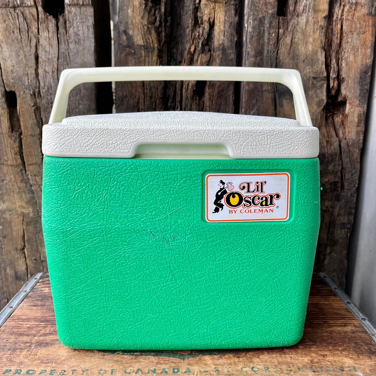 【USA vintage】’81s Lil’ Oscar BY COLEMAN Cooler Box コールマン　 クーラーボックス　 リルオスカー　アメリカ　ビンテージ