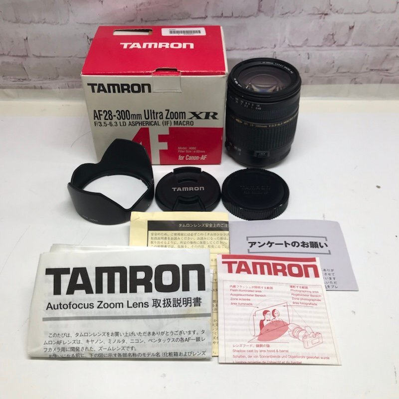 TAMRON AF ASPHERICAL XR LD 28-300mm 3.5-6.3 MACRO レンズ キャノン用 241127SK061020