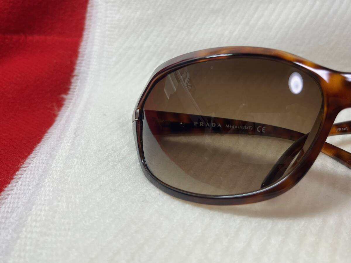 極美品☆GACKT同型同色☆PRADA サングラス SPR14G ブラウン 極美品☆GACKT同型同色☆PRADA サングラス SPR14G ブラウン