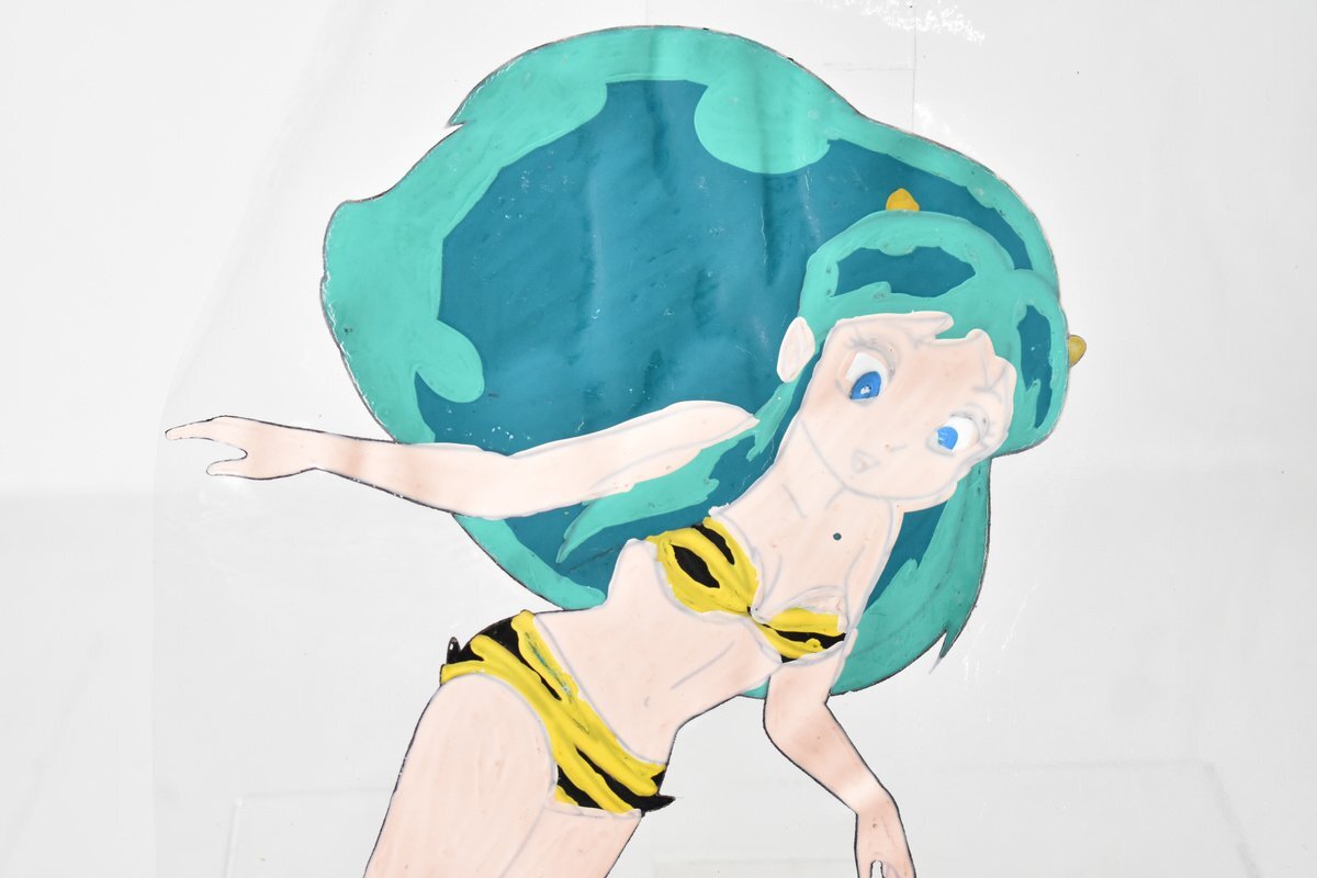希少 うる星やつら アニメ セル画 約22×26cm ラムちゃん[昭和 希少 うる星やつら アニメ セル画 約22×26cm ラムちゃん[昭和