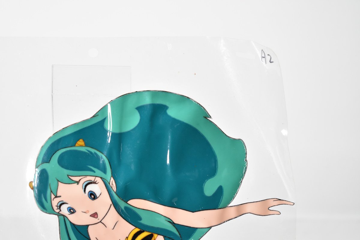 希少 うる星やつら アニメ セル画 約22×26cm ラムちゃん[昭和 希少 うる星やつら アニメ セル画 約22×26cm ラムちゃん[昭和