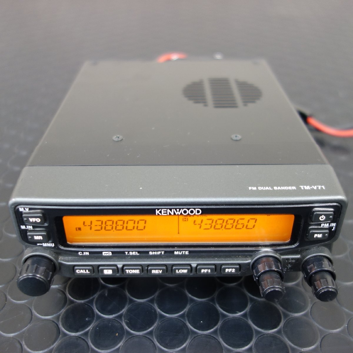 最先端 KENWOOD アマチュア無線機 TM-V708S ハイパワー機 マイク 最先端 KENWOOD アマチュア無線機 TM-V708S ハイパワー機 マイク