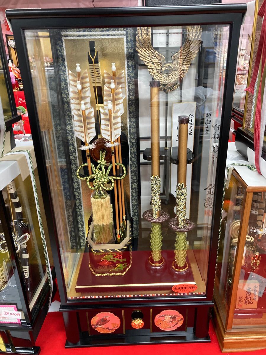破魔弓 ガラスケース 赤ちゃんの初正月に No.013 日本製 間口 破魔弓 ガラスケース 赤ちゃんの初正月に No.013 日本製 間口