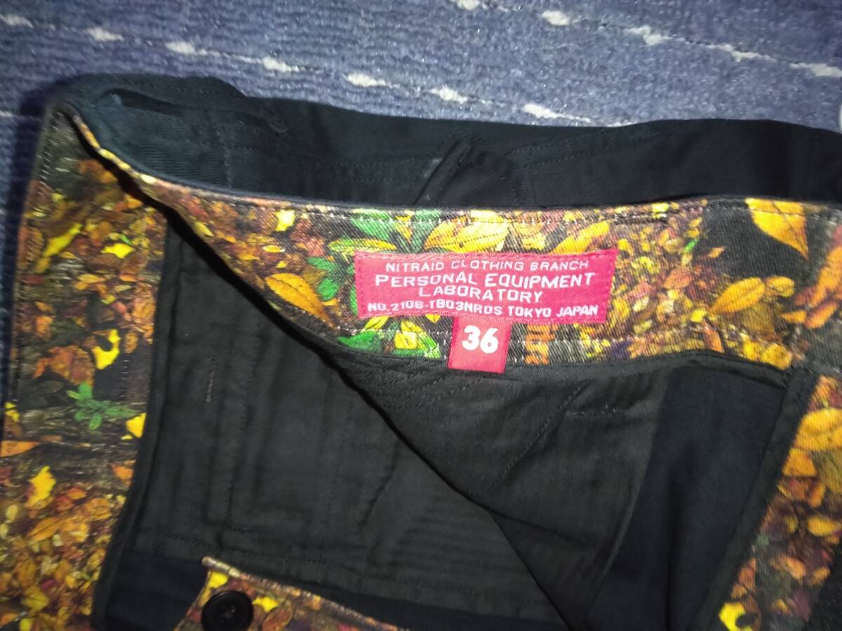 nitraid サイズ36 カーゴパンツ オータムゴールド