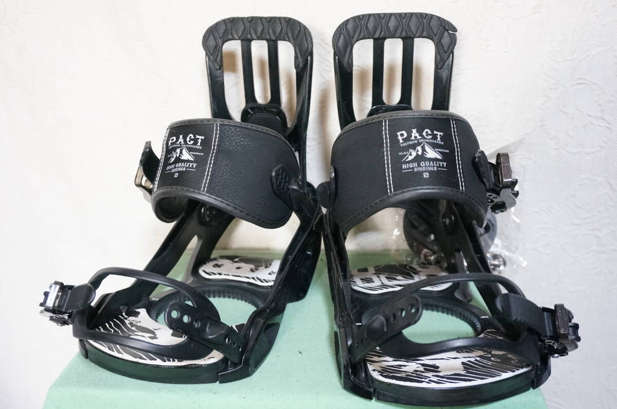 SALOMON サロモン スノーボード バインディング PACT パクト サイズM*burtonFLUXdrakeflowk2RIDECUSTOM