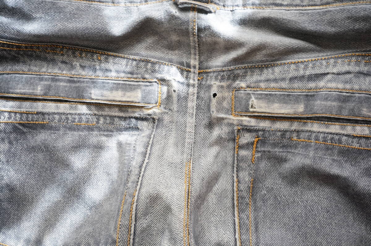 男性用 BURTON バートン analog アナログ スノーボードウエア ANALOG GRAVEL PANT グラベル パンツ サイズ L デニム柄