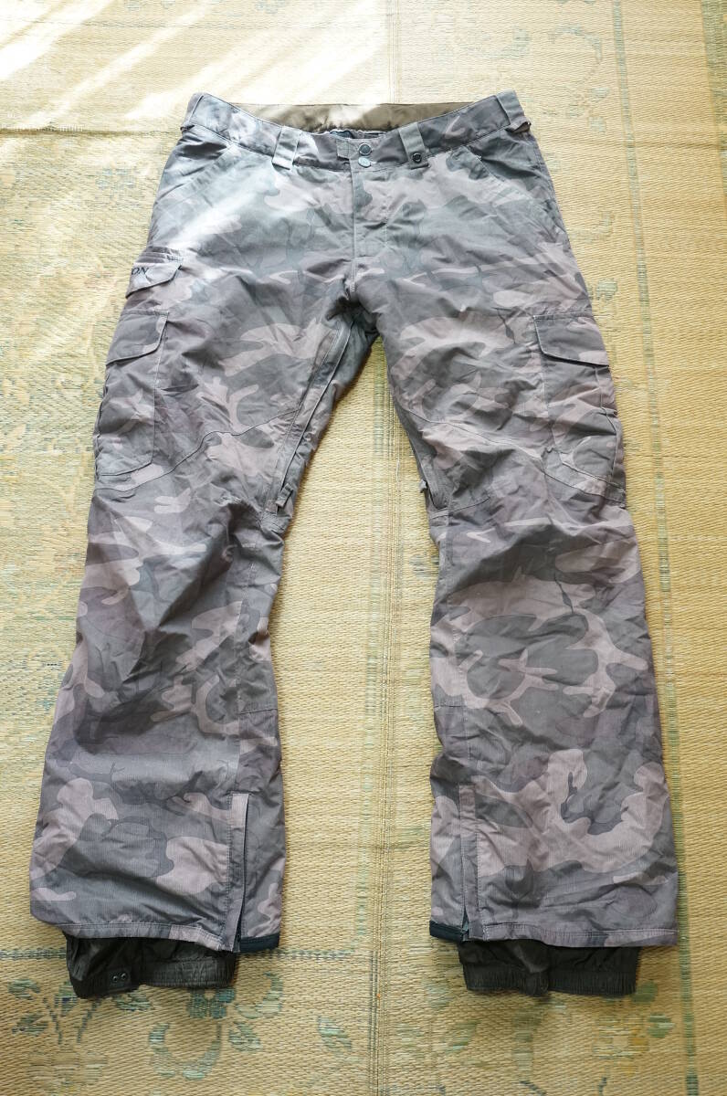 男性用 BURTON バートン カーゴパンツ MZ CARGO PNT スノーボードウエア サイズL 迷彩*VOLCOMnomisneffatmys686