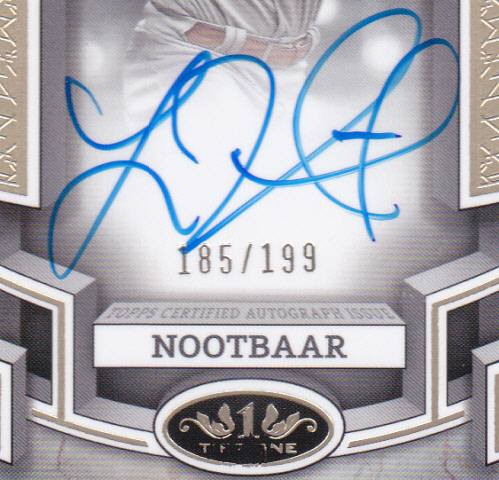 WBC日本代表 ヌートバー Lars Nootbaar 2024 Topps 直筆サイン