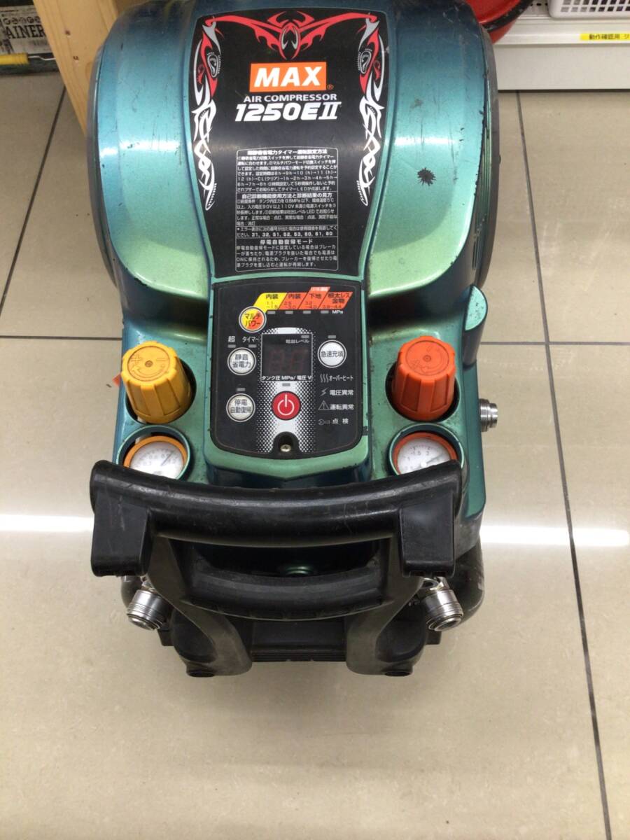 中古品】MAX(マックス) 常圧/高圧エアコンプレッサ11L AK 中古品】MAX(マックス) 常圧/高圧エアコンプレッサ11L AK