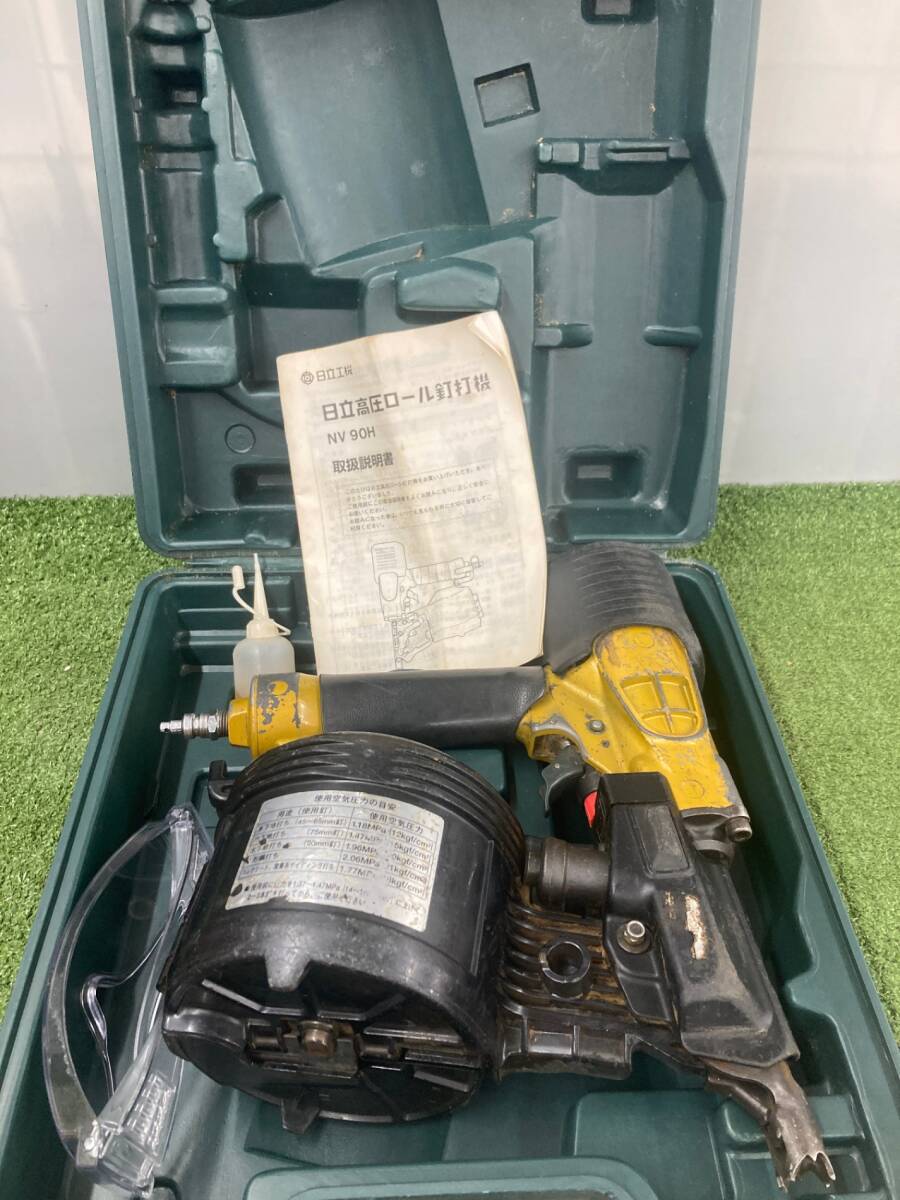 Yahoo!オークション - 日立工機 90mm高圧釘打機 NV90H IT4E3ASO5UKQ Yahoo!オークション - 日立工機 90mm高圧釘打機 NV90H IT4E3ASO5UKQ